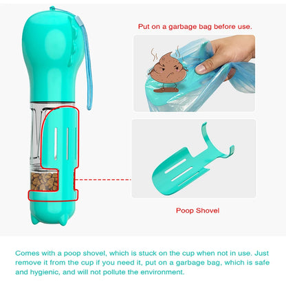 Portable Cat Dog Water Bottle