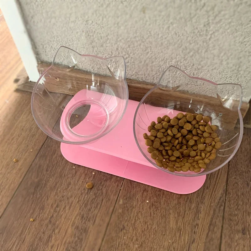 Non-Slip Double Cat Bowl